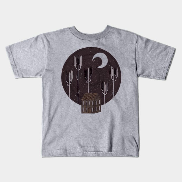 Another Night Kids T-Shirt by againstbound